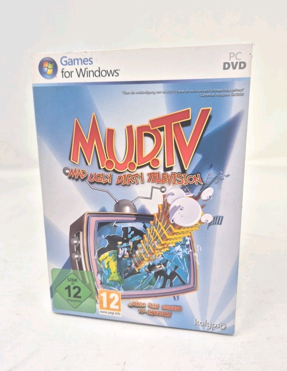 M.U.D TV - Mad Ugly Dirty Television - PC DVD-ROM - PEGI - New Sealed - See Desc