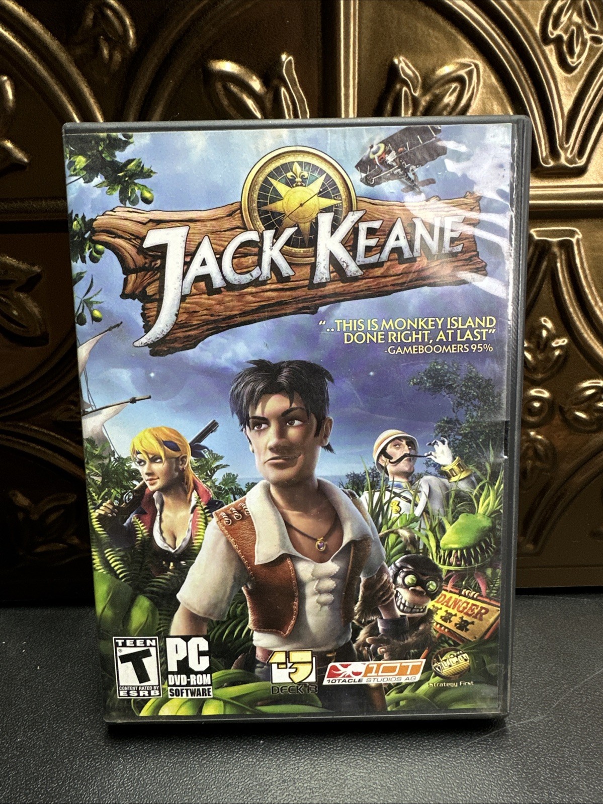 Jack Keane PC Game Disc and Box