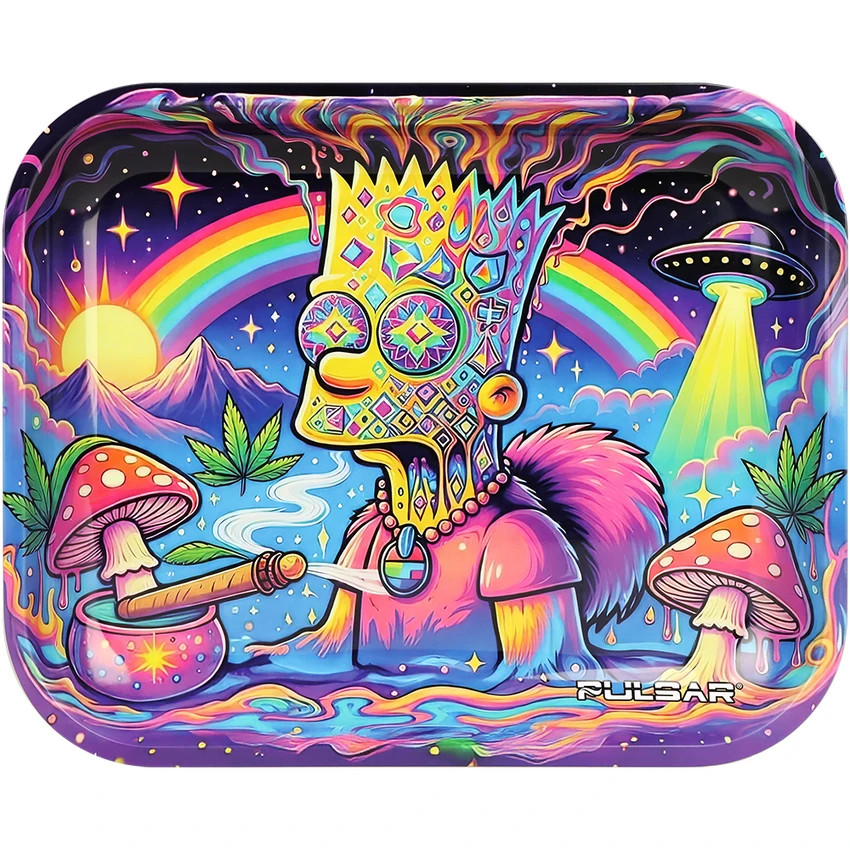 Pulsar Large Metal Rolling Tray | Bent Bartholomew | 13
