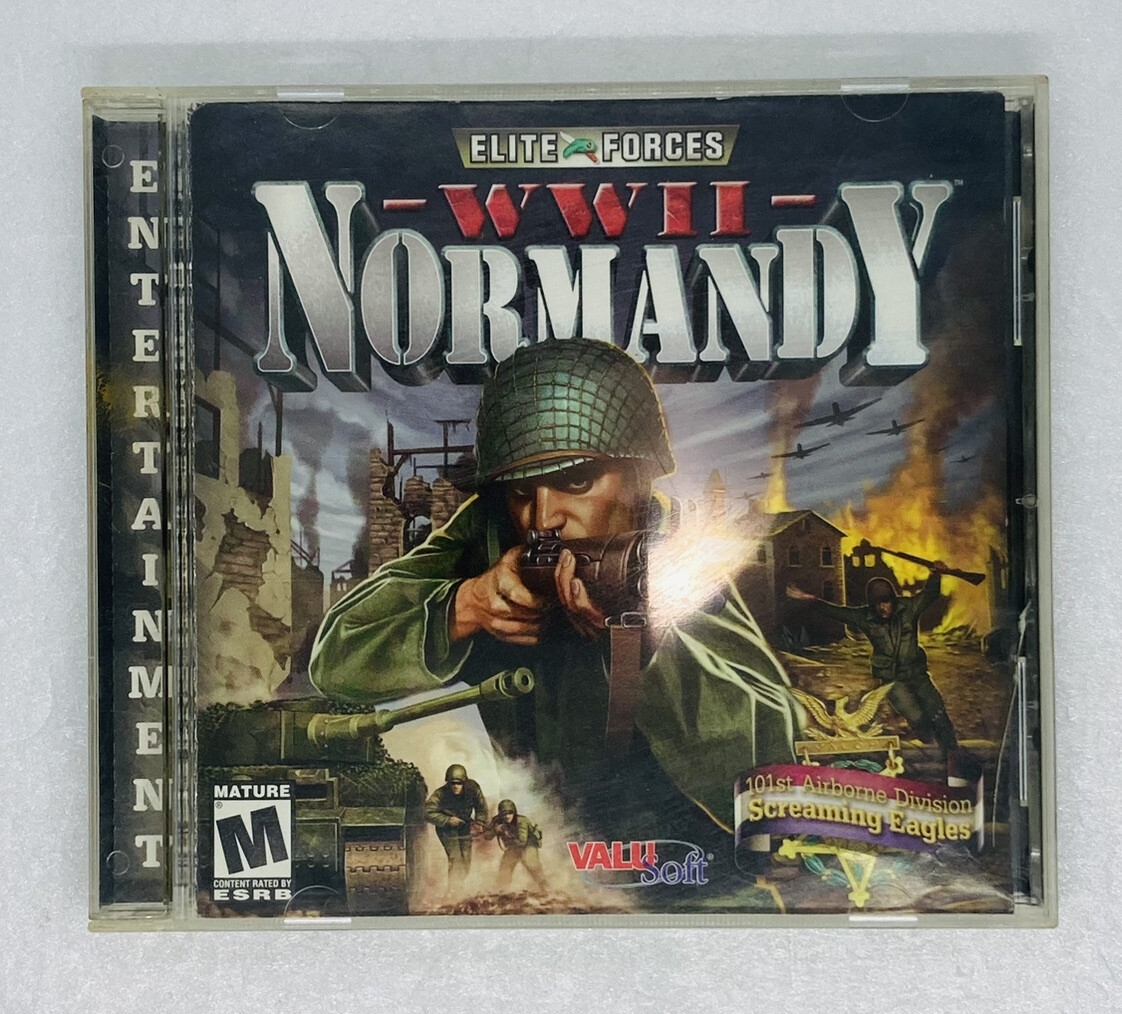 WWII Normandy Elite Forces World War II (PC CD 2001 Video Game) Works 35