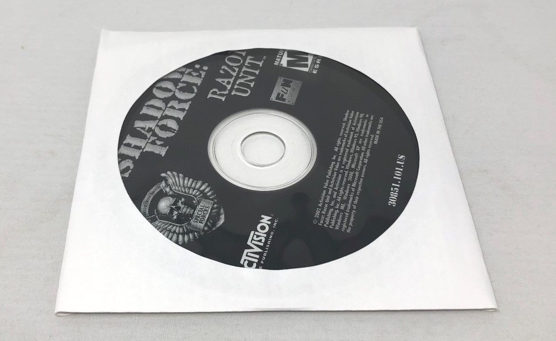 Shadow Force: Razor Unit PC - EXCELLENT CON. -