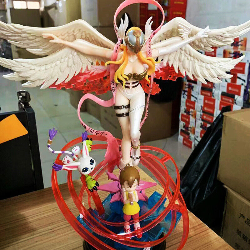 33cm Great Design Digimon Figure Angewomon Evolution Ver. Figure Model Statue