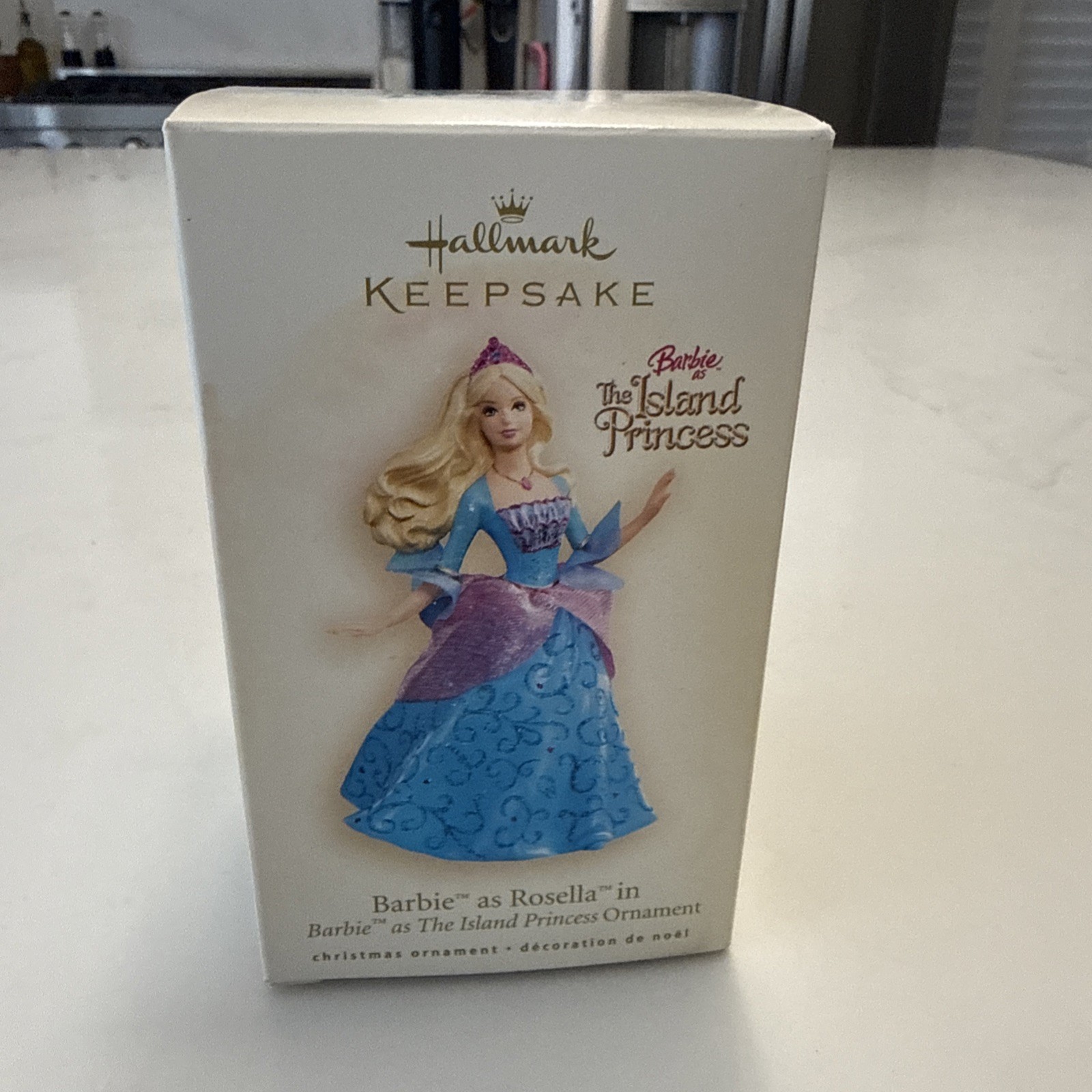 2007 Hallmark Keepsake Ornament Barbie as Rosella Island Princess QXI2027 NOB