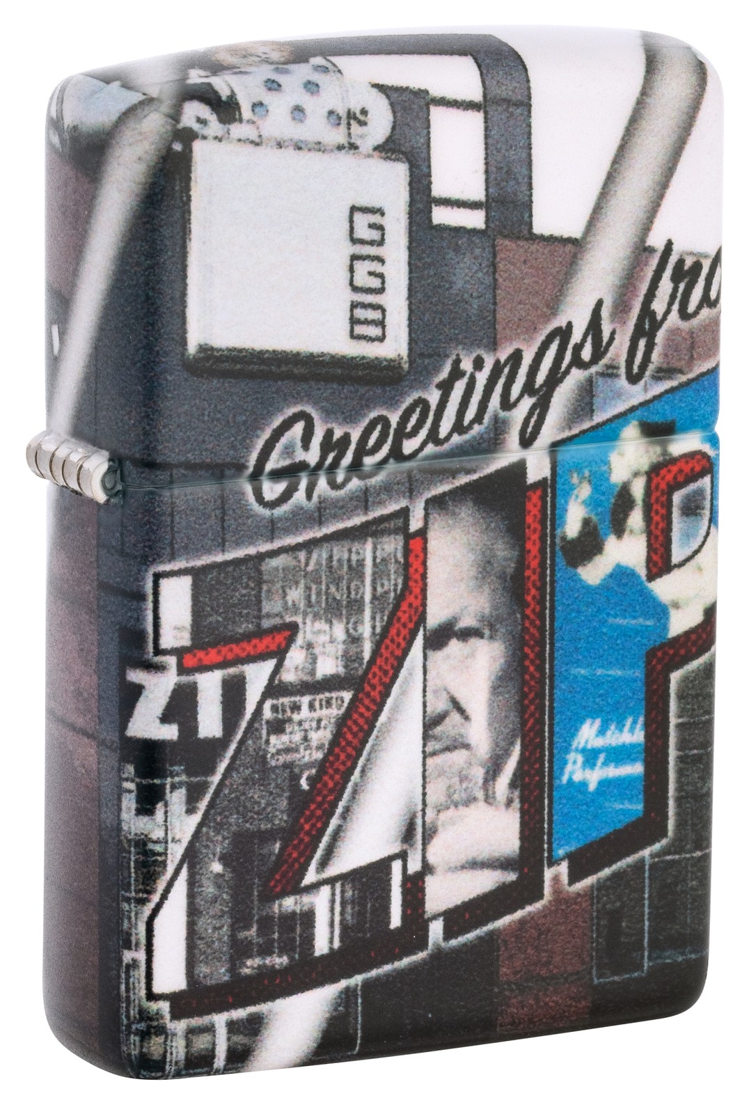 Zippo Greetings from Zippo 540 Color Windproof Pocket Lighter, 49352-087068
