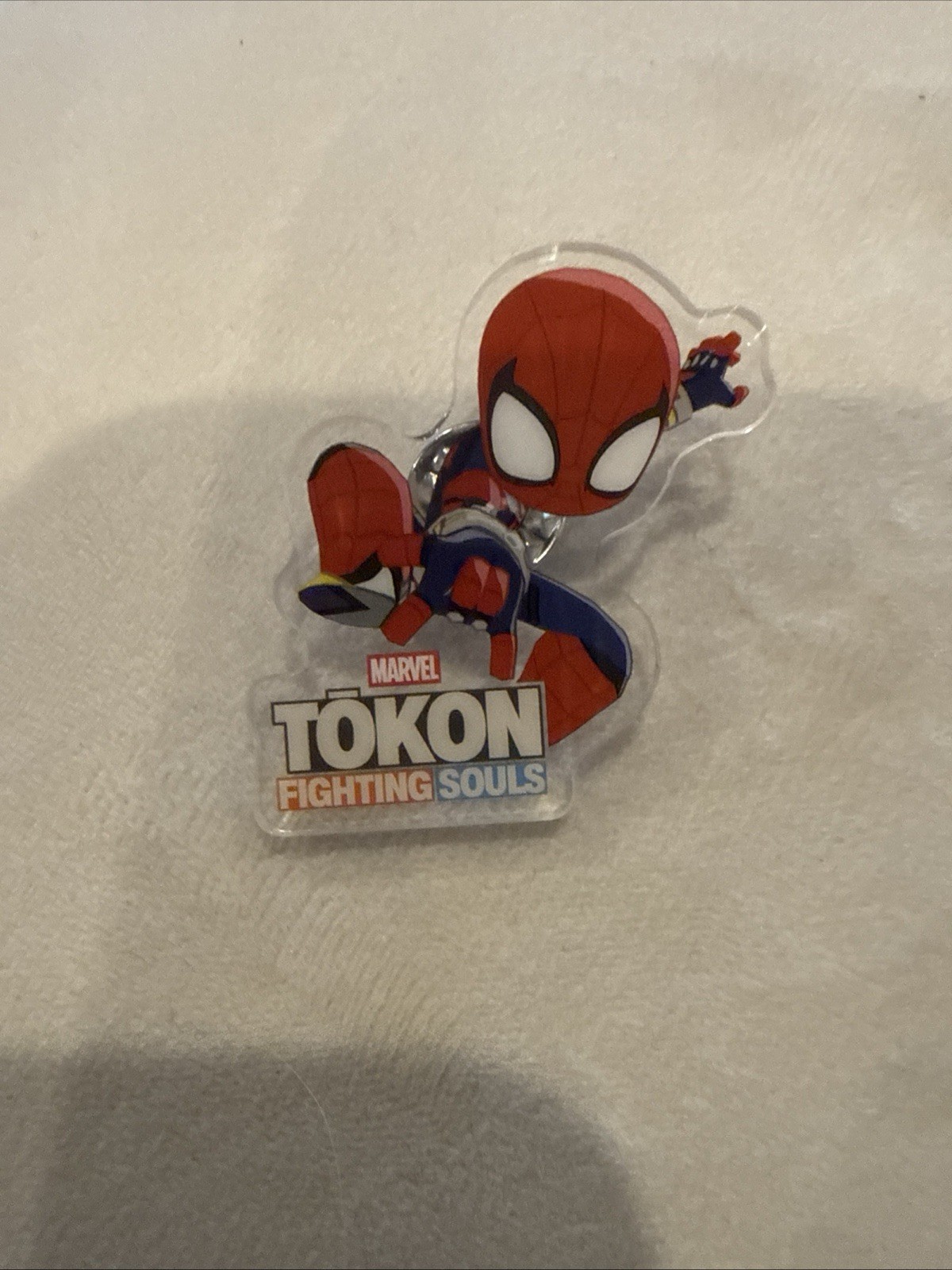 MARVEL Tokon Fighting Souls Spider-Man Limited Time Pin Badge SDCC 2026