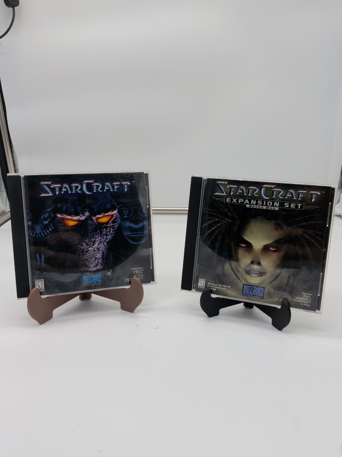 Blizzard StarCraft & Brood War Expansion Set PC CD-ROM 1998