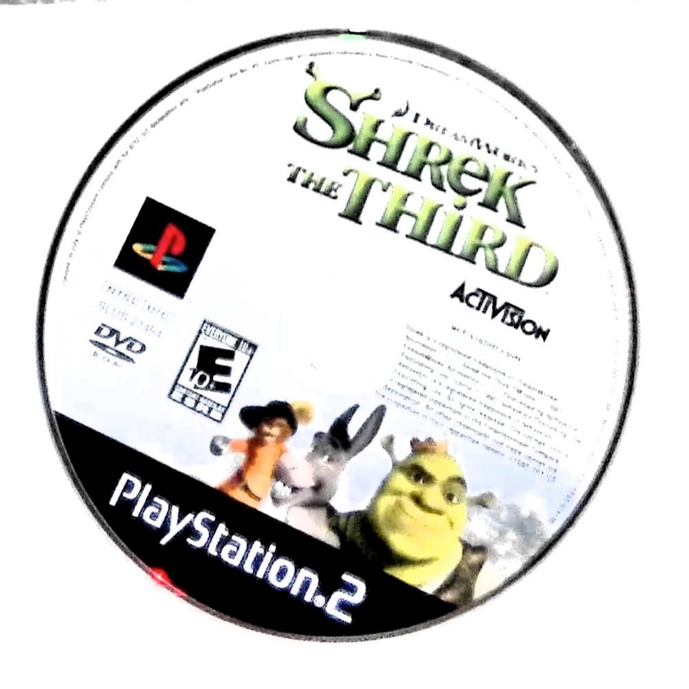 Shrek the Third Playstation 2 Sony Tested and Works