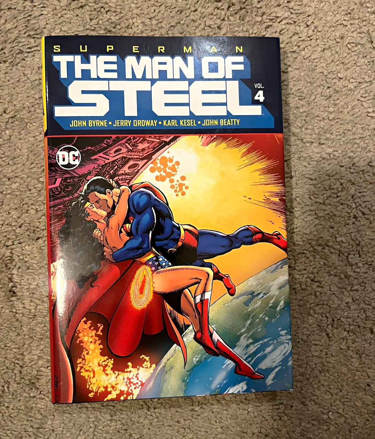 DC Superman: The Man of Steel Vol. 4 Hardcover Graphic Novel (Byrne) OOP