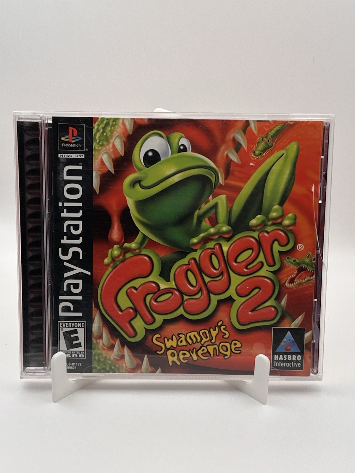 Frogger 2 Swampy's Revenge PS1 Sony PlayStation 1 Complete CIB Tested Clean Disc