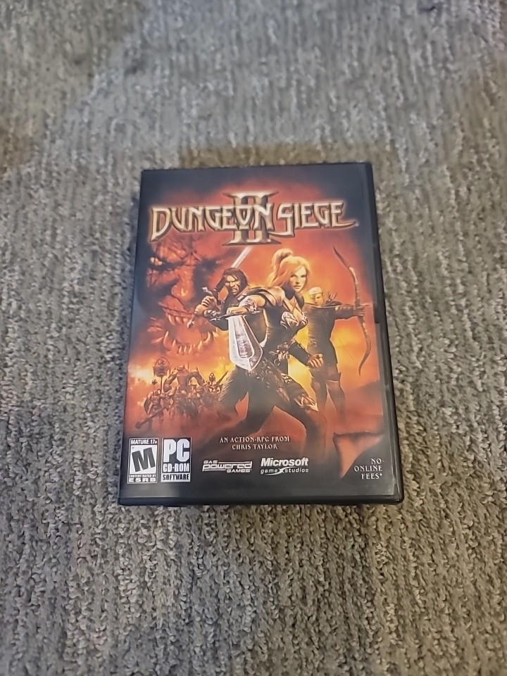 Dungeon Siege II PC CD-ROM VG Condition Role Playing Action
