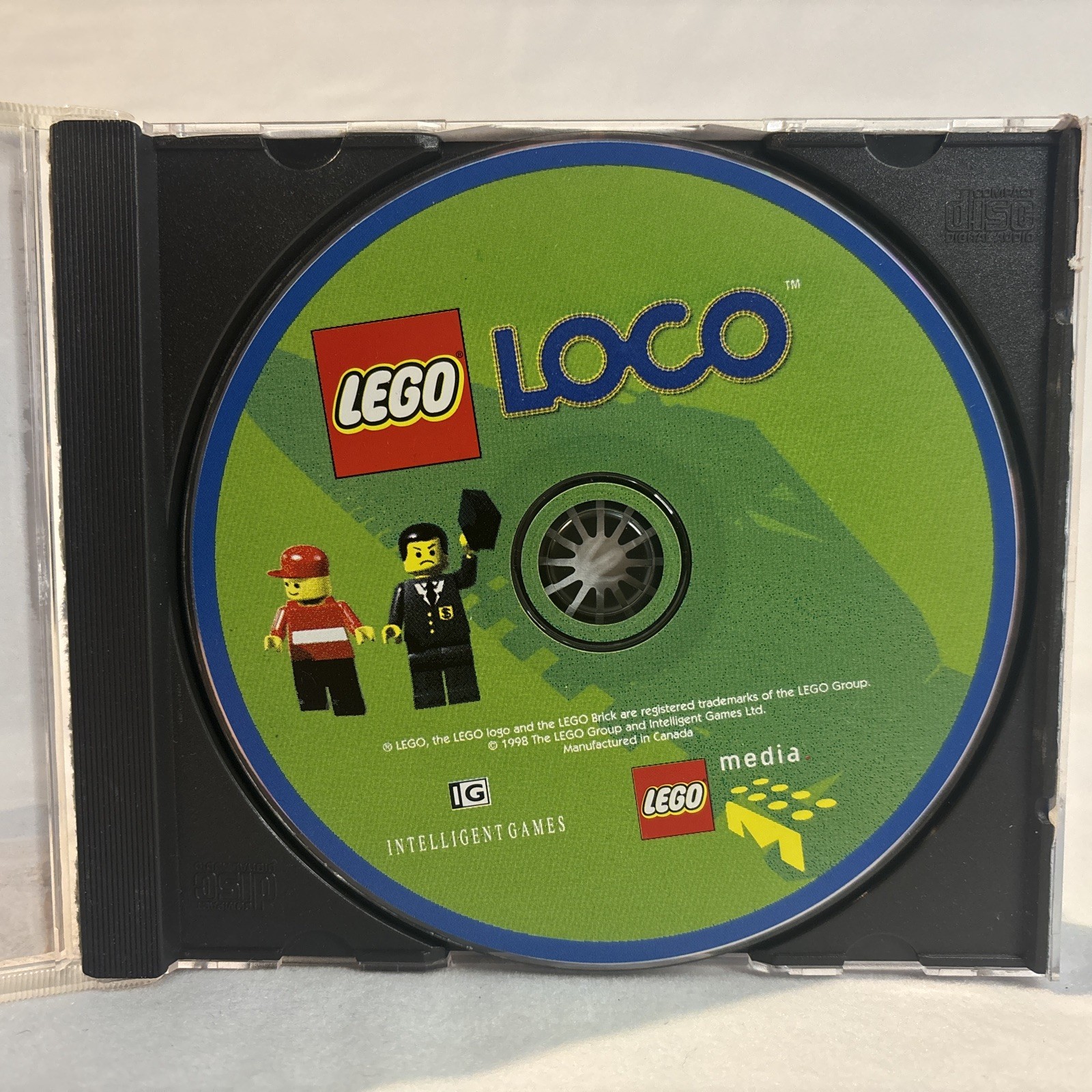 LEGO LOCO Railway Builder (PC) CD-ROM Windows 98/2000/ME/XP