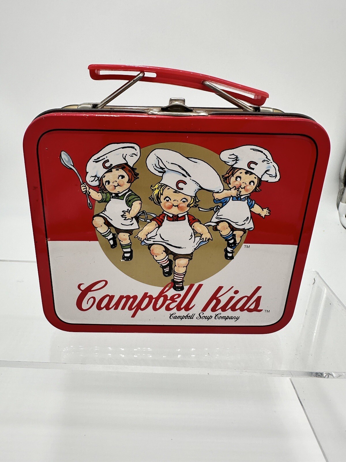Campbell\'s Soup Company 1998 Campbell\'s Kids Tin Lunch Box 5.5\