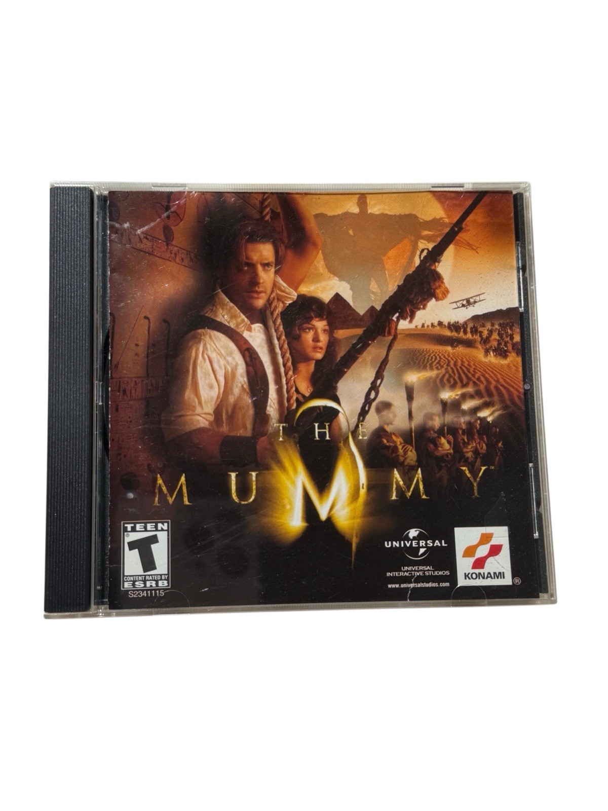 The Mummy PC Game Windows 2000 Konami Brendan Fraser Complete Rare VGC