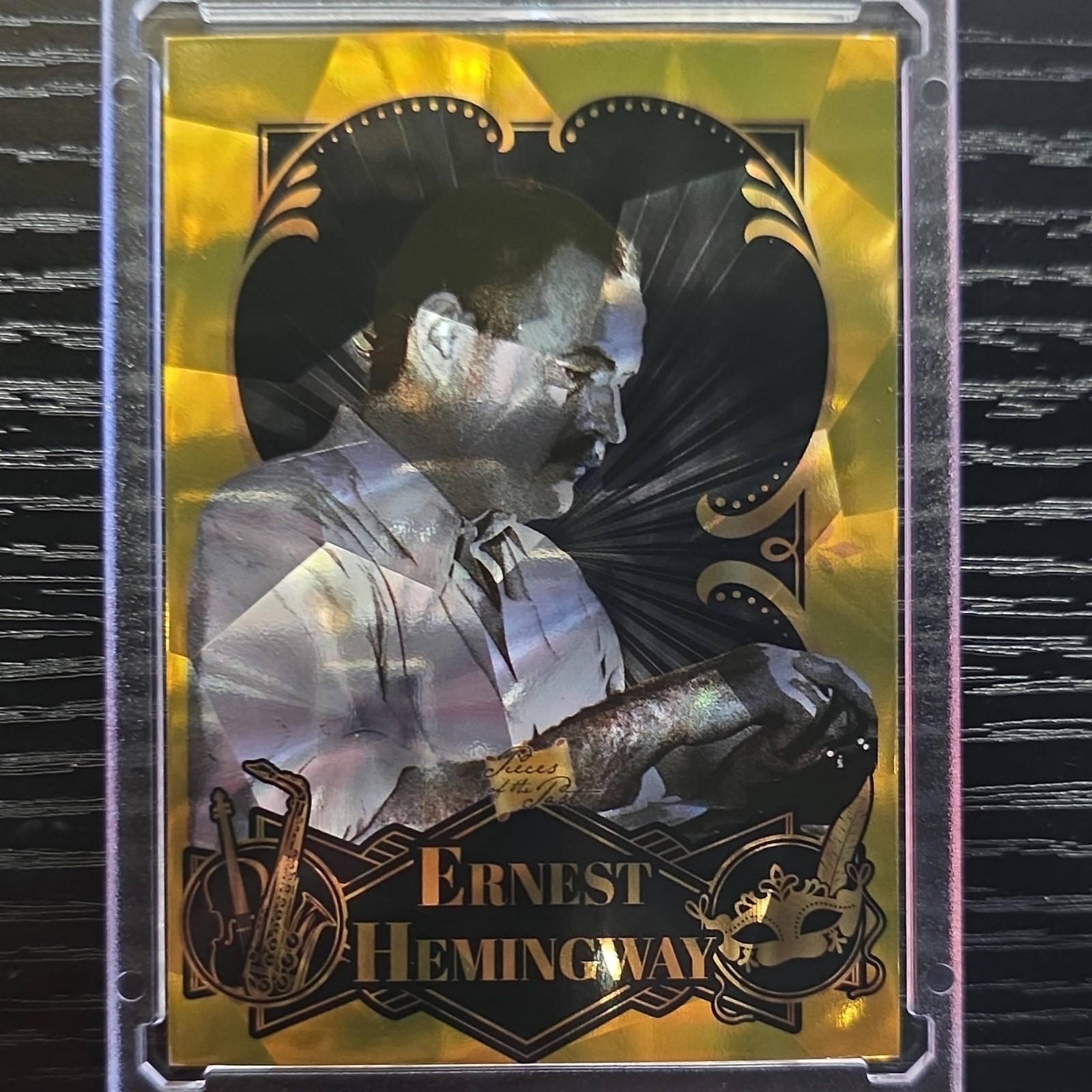 Limited Edition Ernest Hemingway Trading Card B-64 2025 Roaring Twenties 1/1
