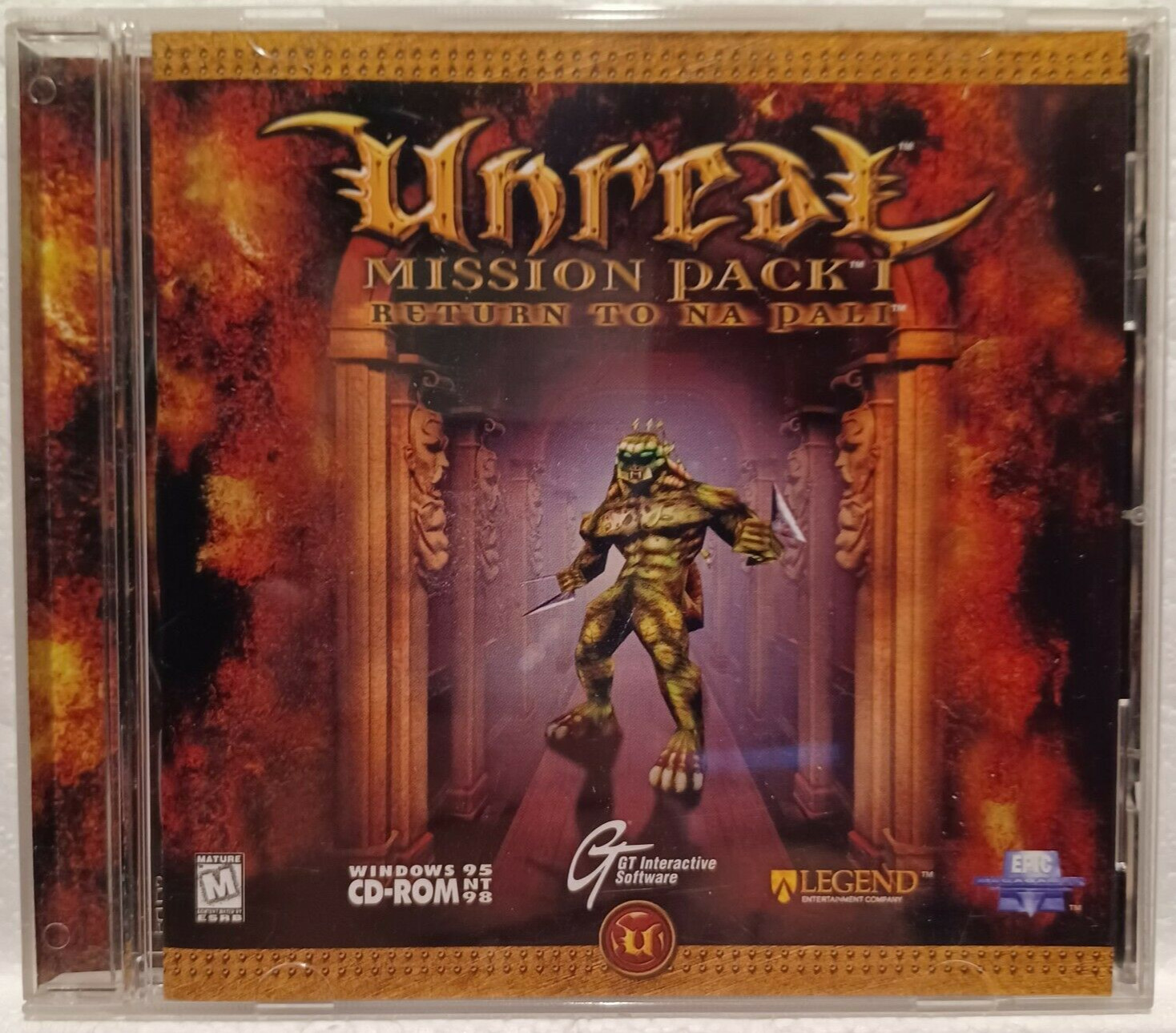 Unreal Mission Pack I Return to Na Pali (1999) Microsoft PC Video Game
