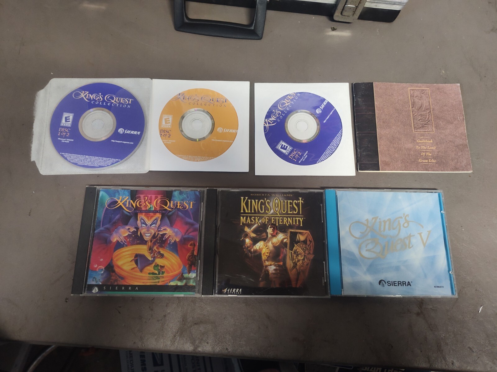 King's Quest Lot King's Quest 5 7 8 King's Quest Collection Pc Game 
