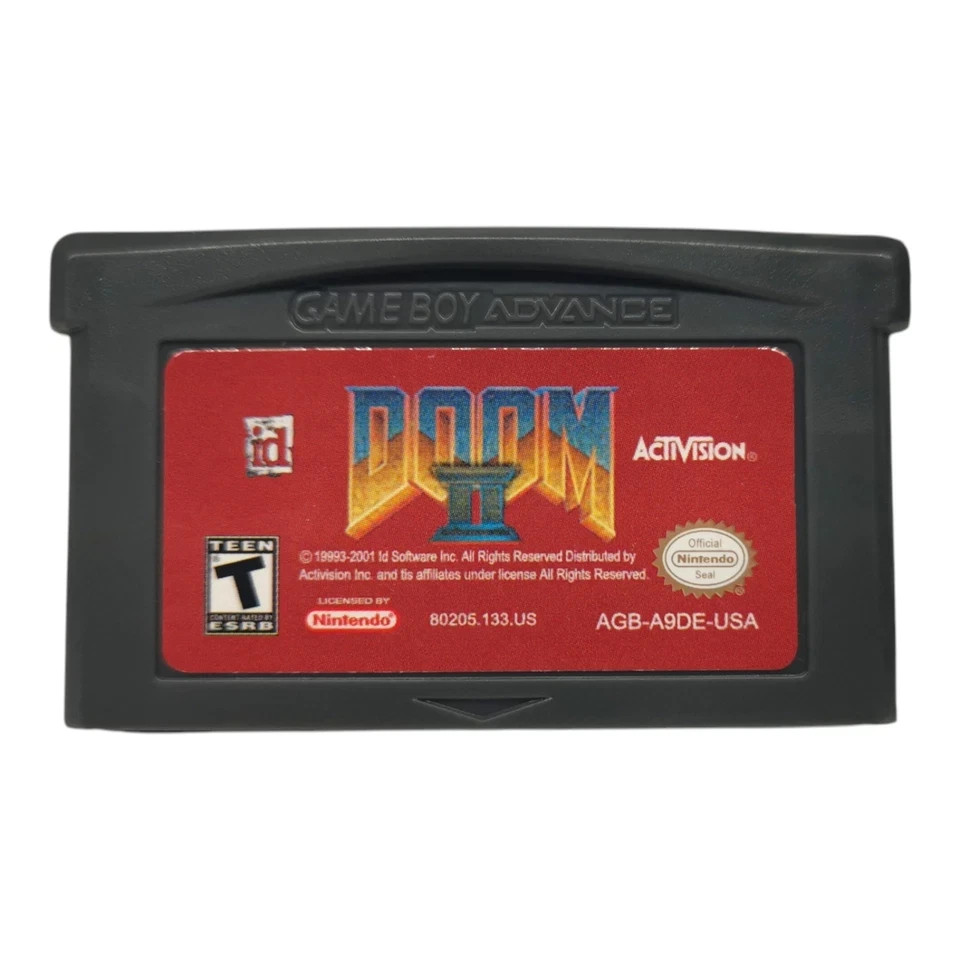 Doom 2 Games For Game Boy Advance GBA-Cartridge