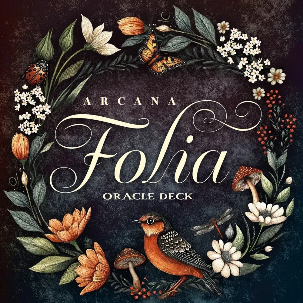 ARCANA FOLIA ORACLE DECK Tarot Kit Card Deck Cards & Book Boxed Set folk art
