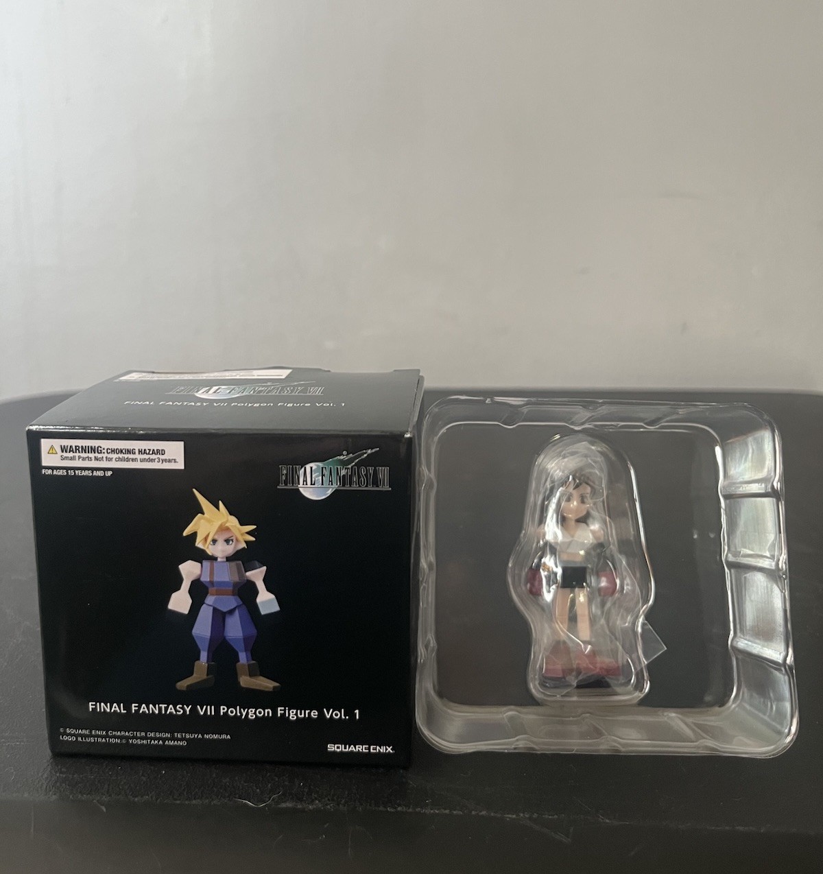 NEW Official Square Enix Final Fantasy VII Tifa Lockhart Polygon Mini Figure
