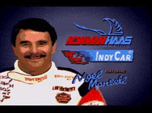 Newman Haas Indy Car - Sega Genesis Game