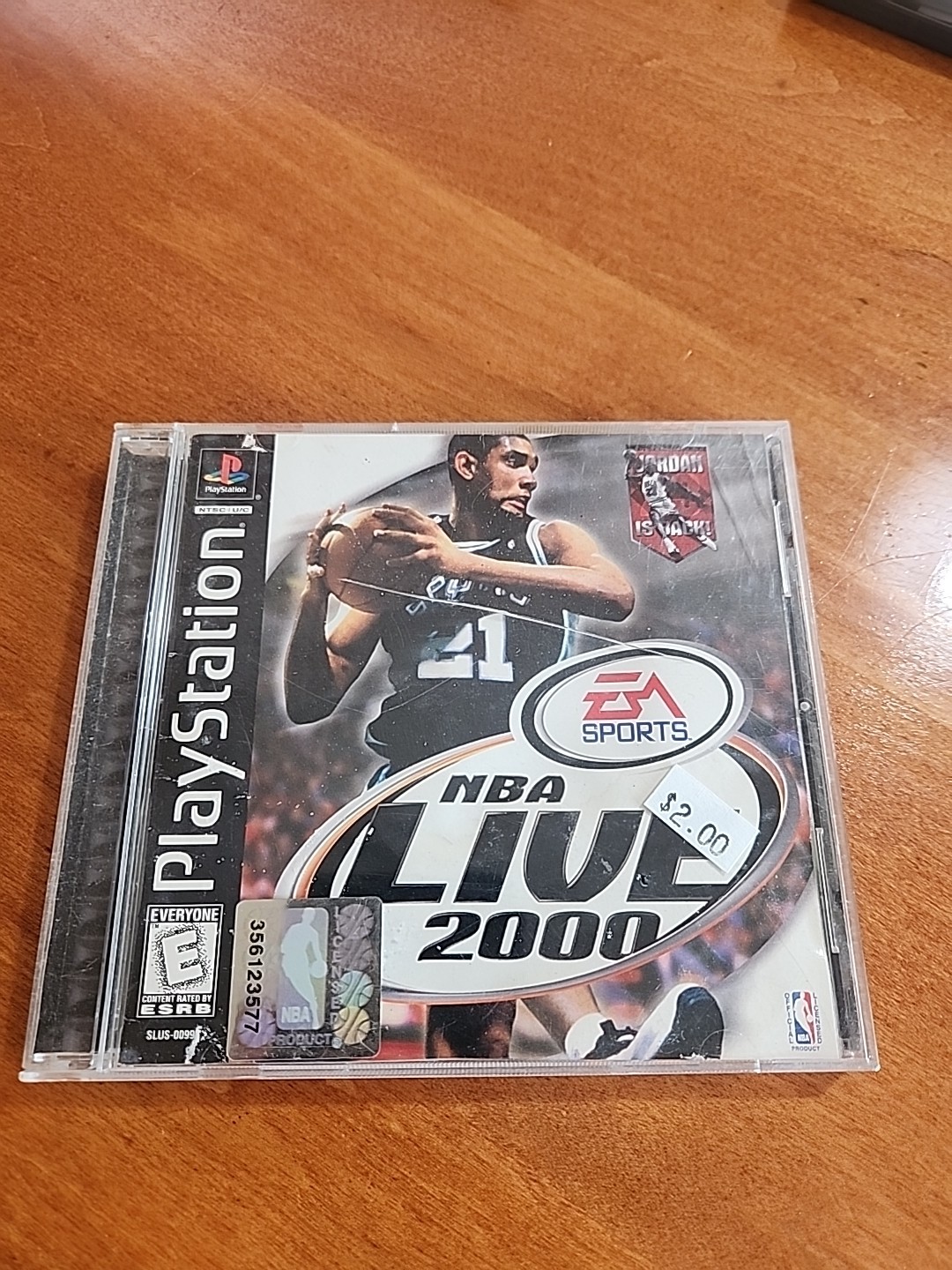 NBA Live 2000 (Sony PlayStation 1, 1999) Very Good Condition Never Used CIB