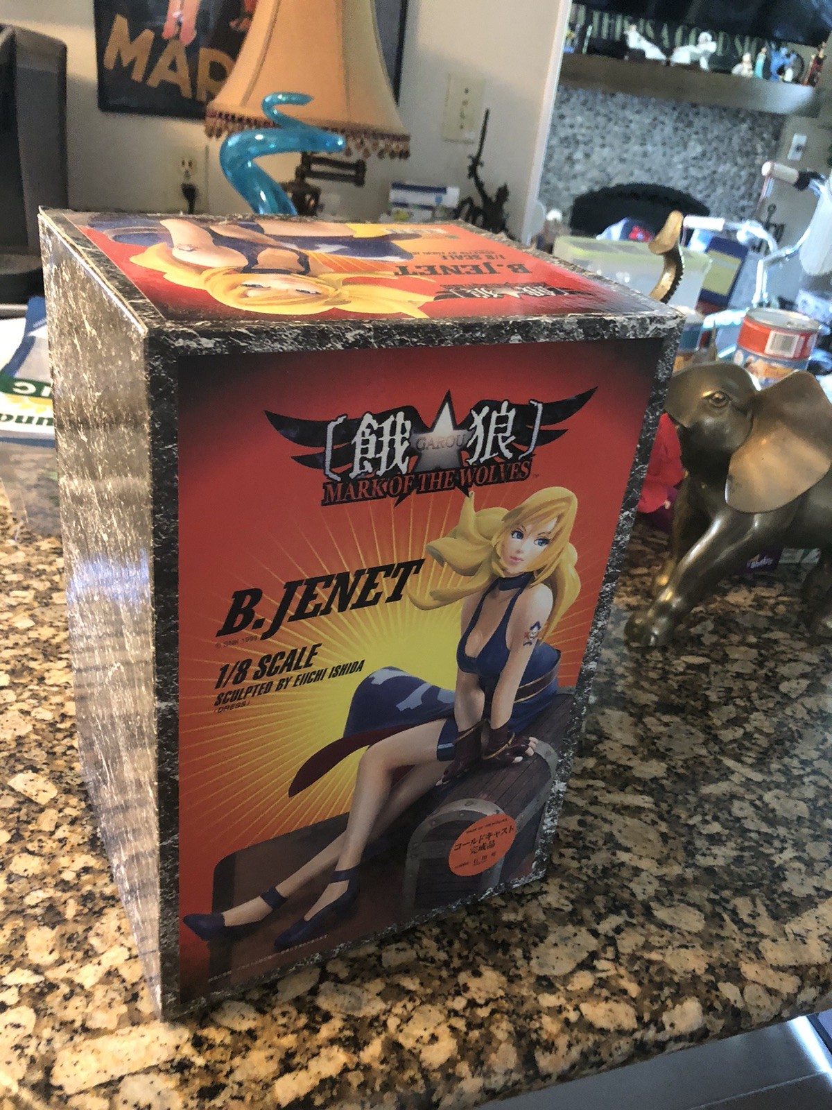 Epoch Statue Garou Mark Of The Wolves B. Jenet 1999