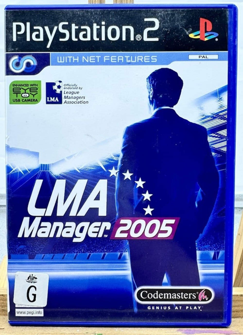 LMA Manager 2005 Play Station 2 / PS2 Complete In Good Condition 10306