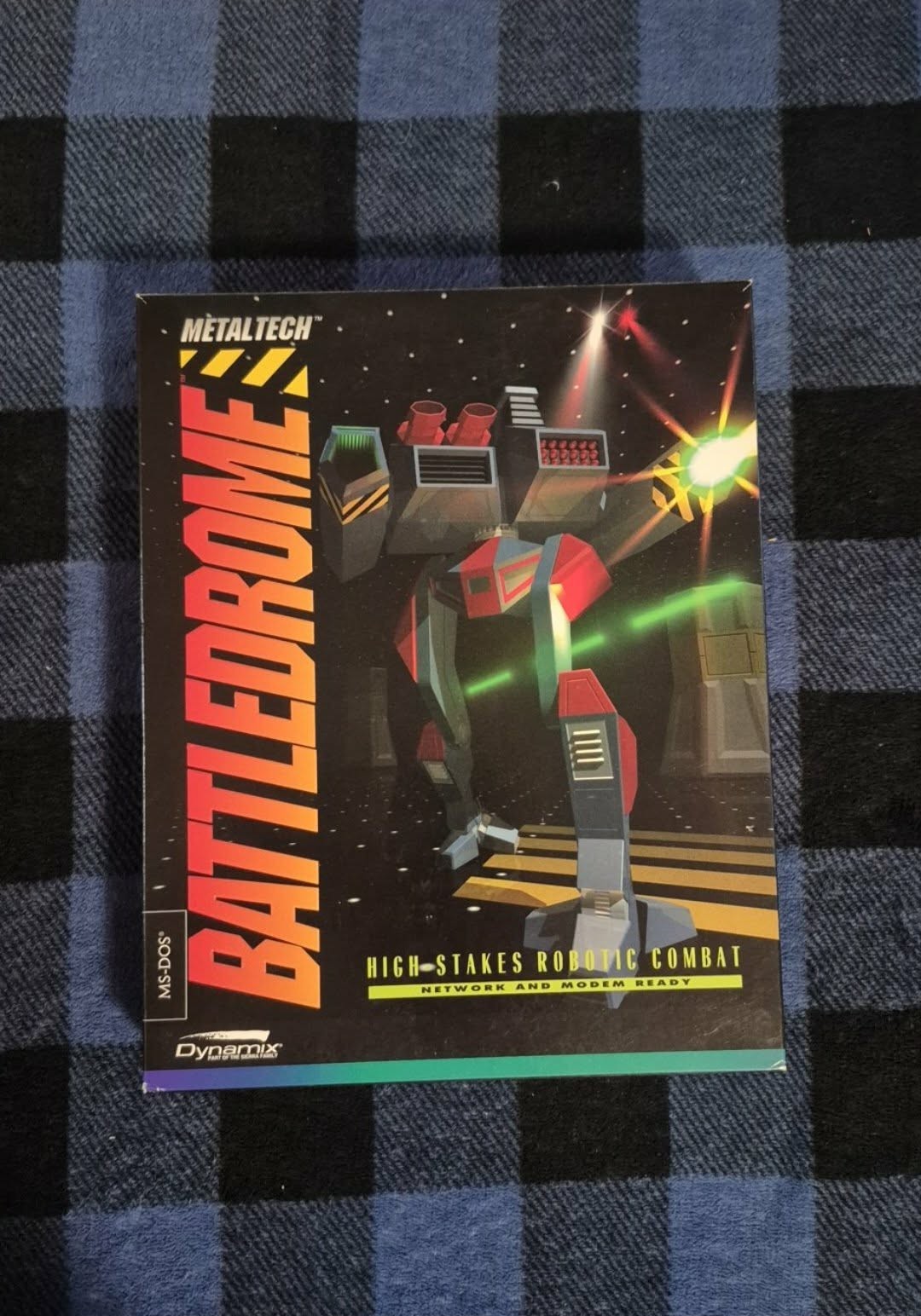 Metaltech Battledrome 1994 - Big Box PC Game - Floppy Disk Version