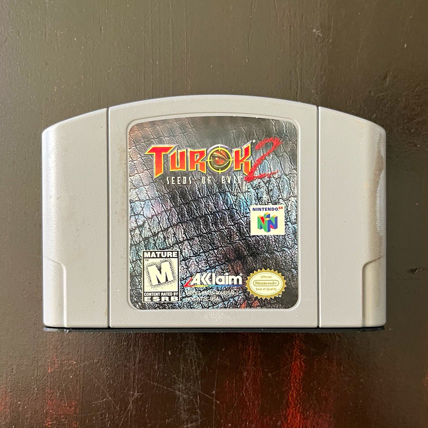 Nintendo 64 Turok 2: Seeds of Evil Acclaim M NTSC-U/C N64 Cartridge
