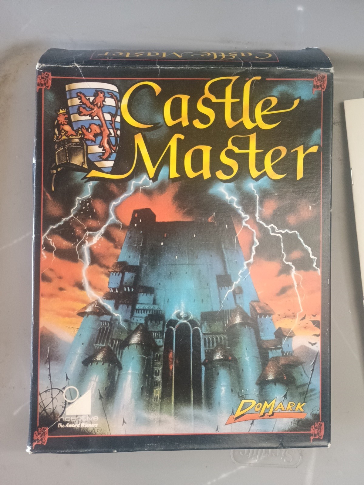 CASTLE MASTER DOMARK ATARI ST 3.5\