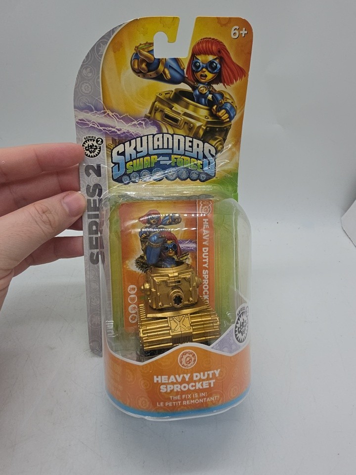 SKYLANDERS SWAP FORCE HEAVY DUTY SPROCKET New Sold Out Rare