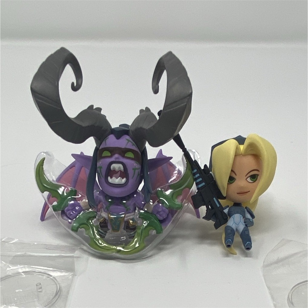 Funko Pop Warcraft Illidan Stormrage Vinyl Figures 2-Pack w/ Stands