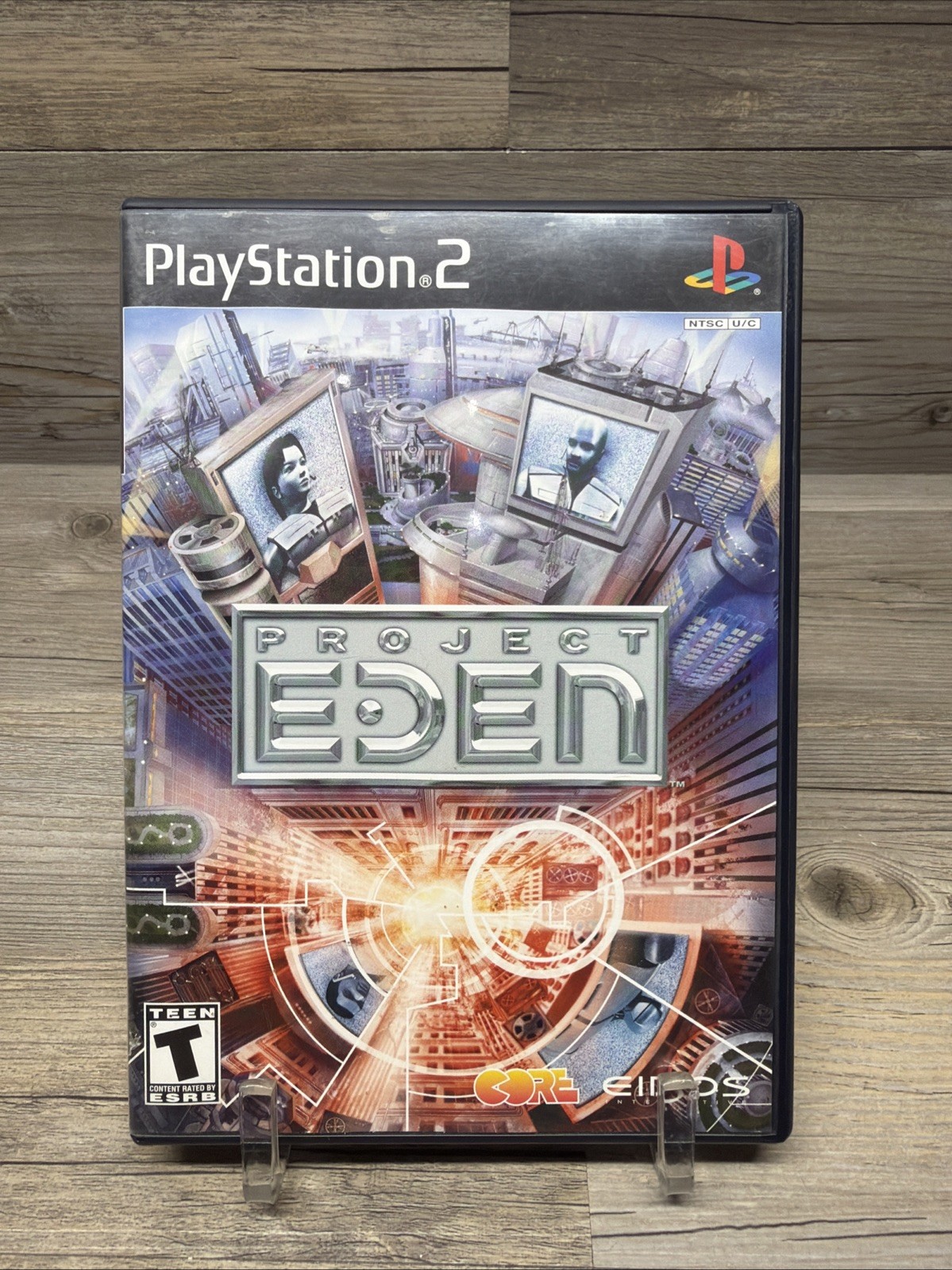 PROJECT EDEN Sony PlayStation 2 PS2 Complete In Box TESTED READ 