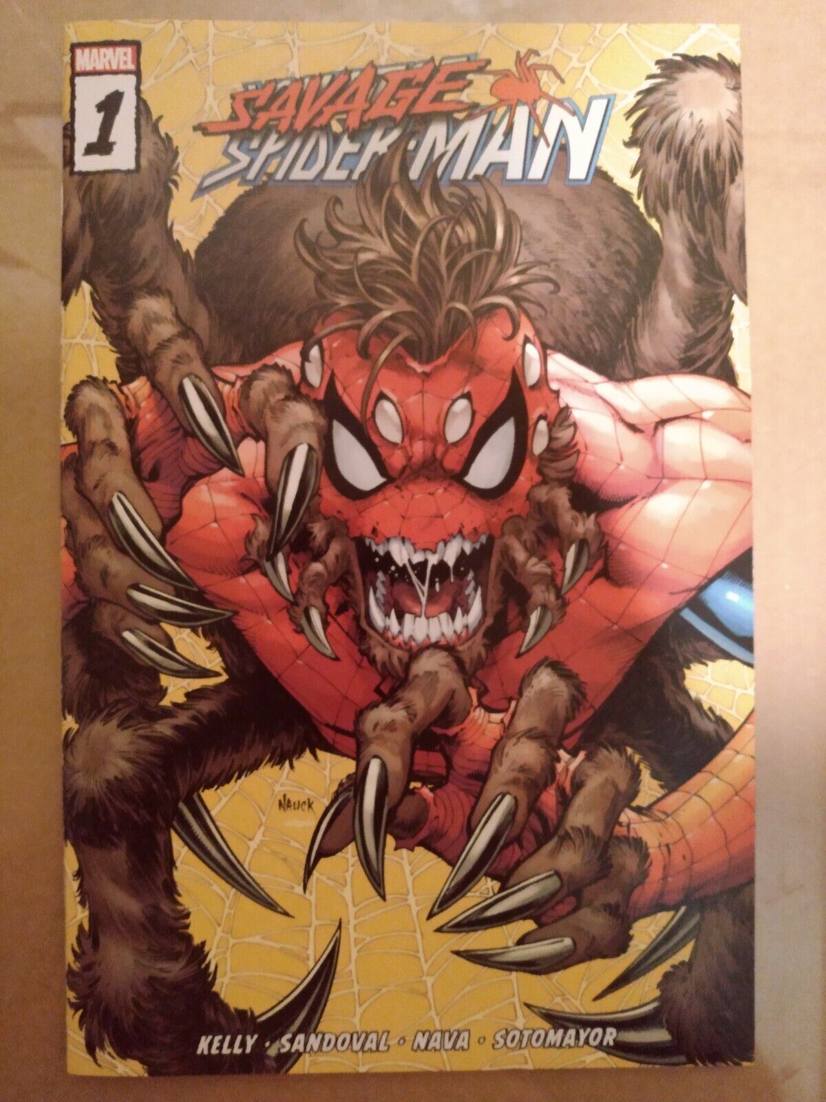 NEW Savage Spider-Man #1 Exclusive Todd Nauck Variant New Movie Brand New Day