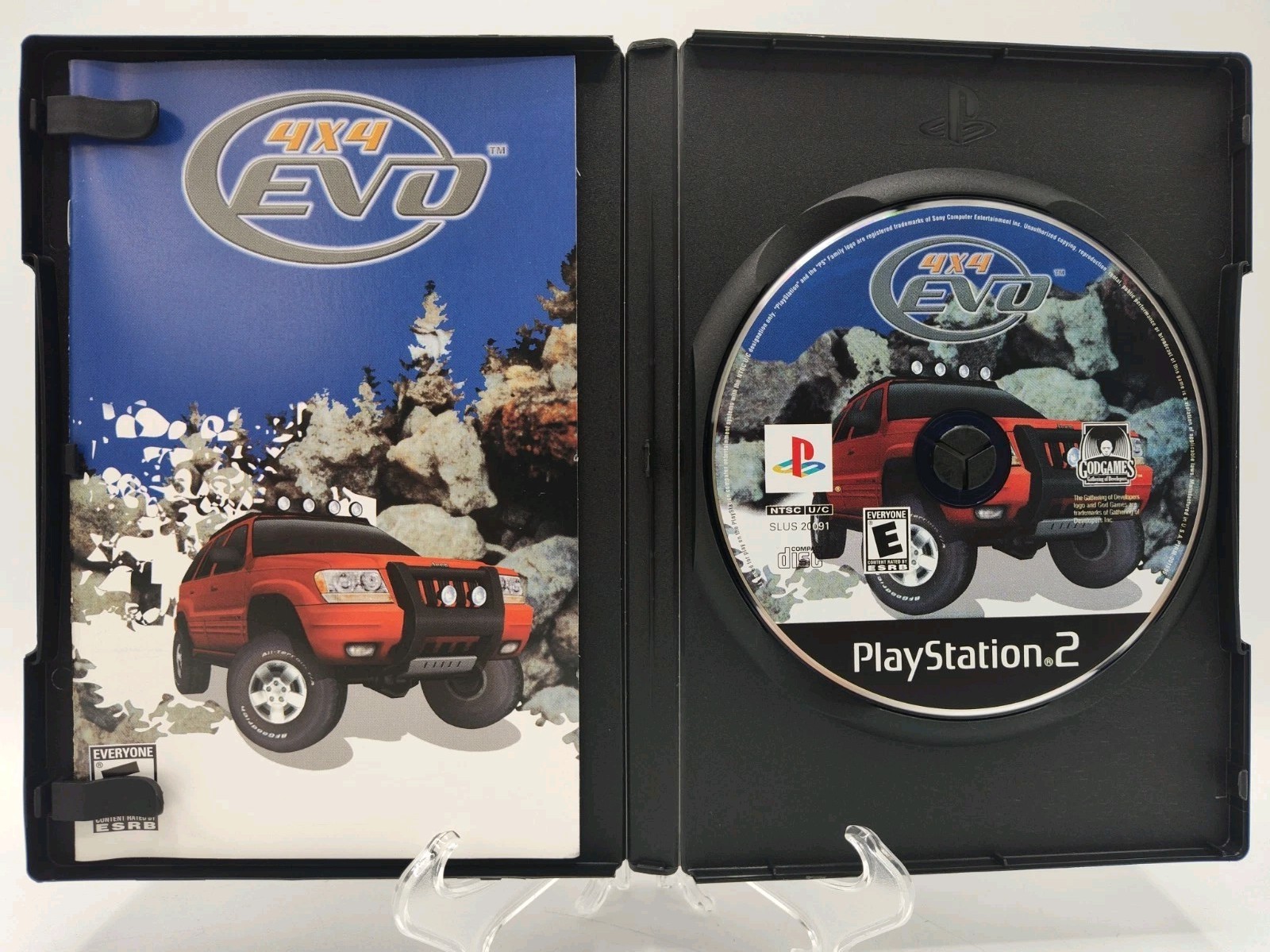 4x4 Evolution - (Sony PlayStation 2 PS2, 2001) *CIB* MINT* Black Label* Tested