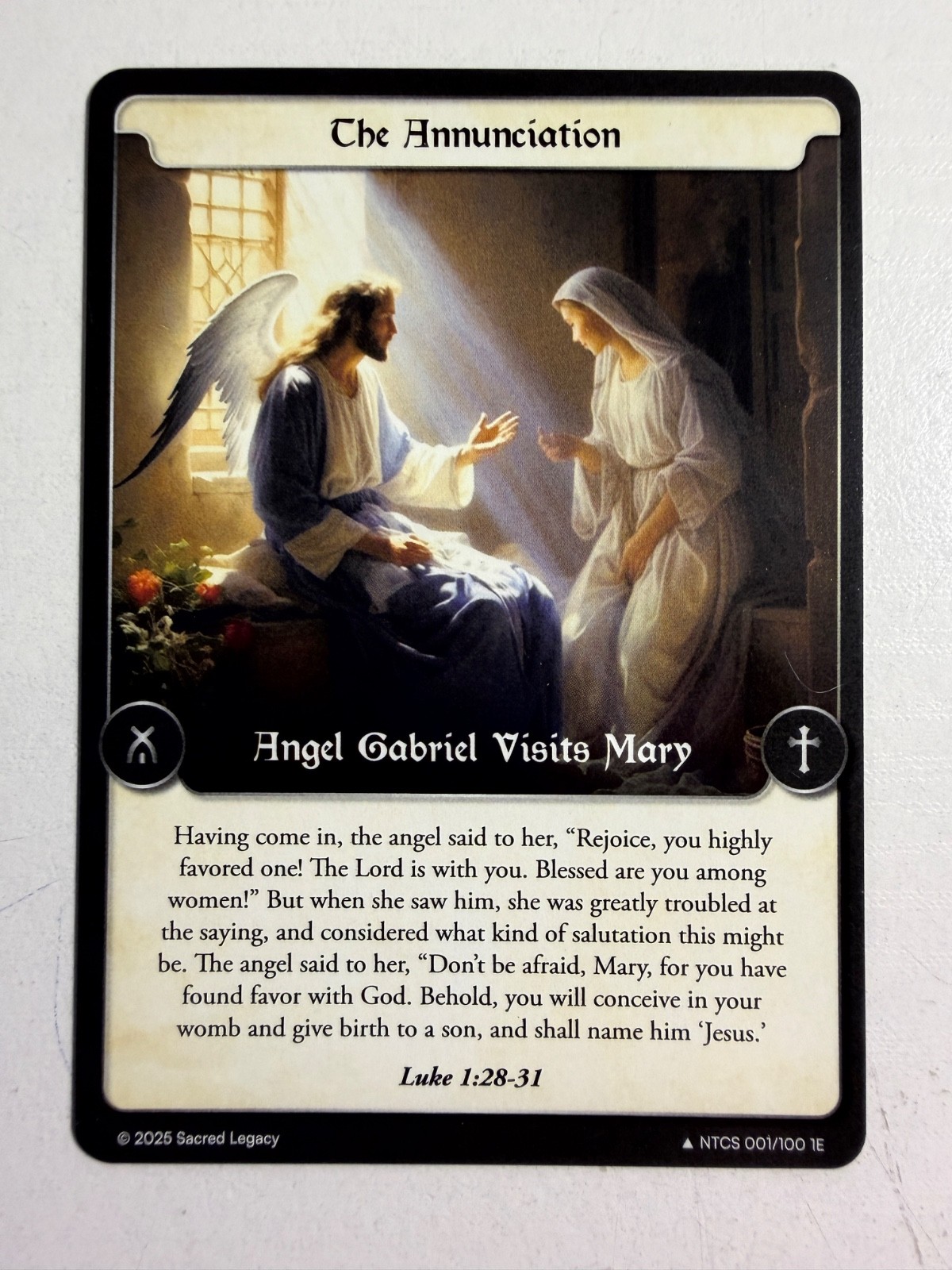 Sacred Legacy Bible Trading Cards – Choose Your Card | New Testament Set -1st Ed