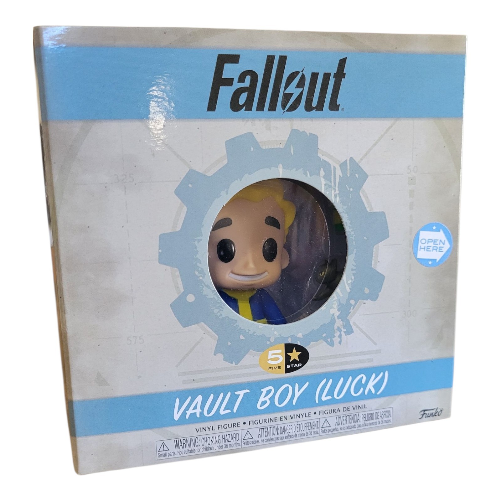 Funko 5 Star Fallout Vault Boy Luck Special Edition Vinyl Figure Window Box
