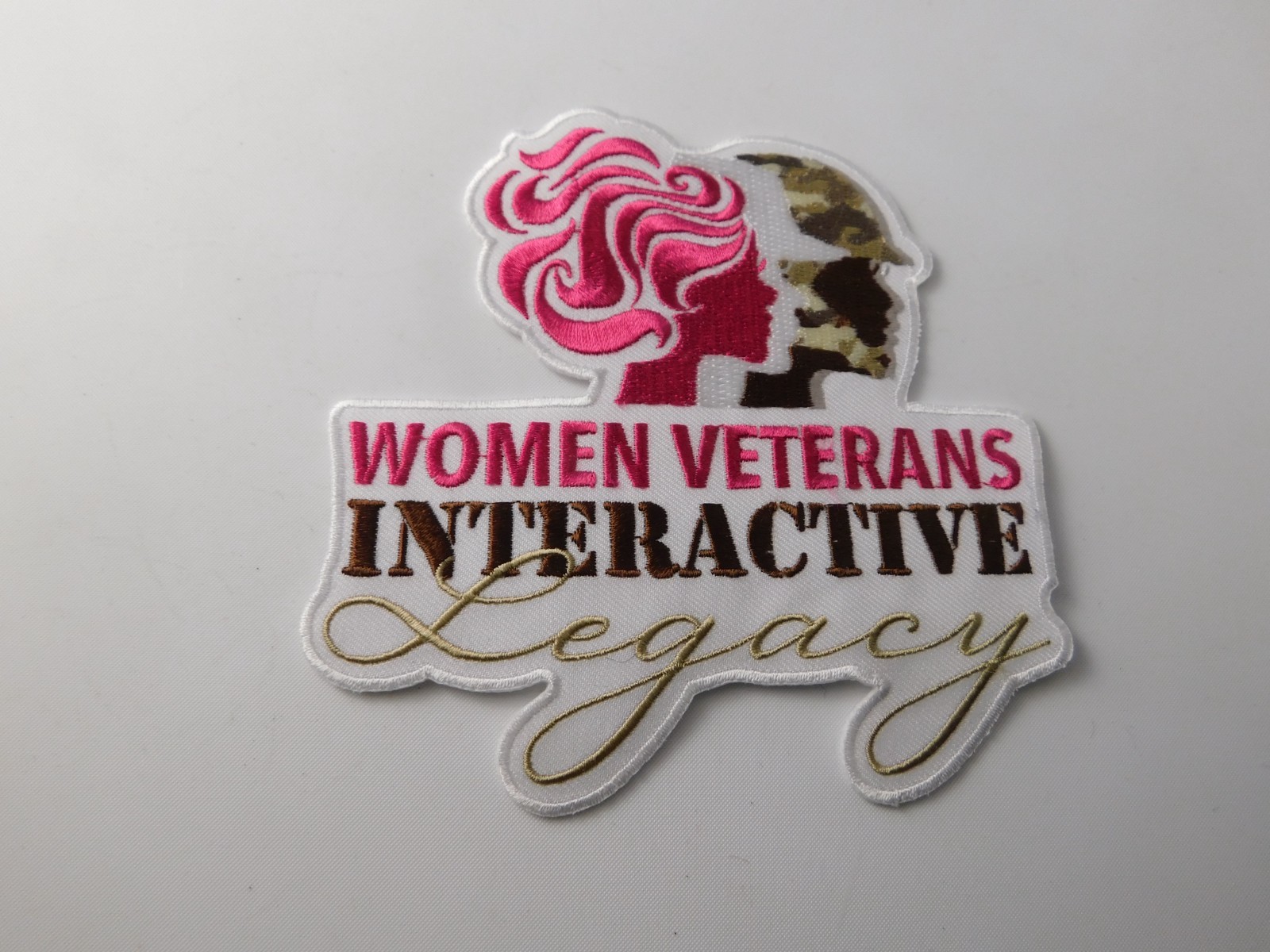 WOMEN VETERANS PATCH INTERACTIVE LEGACY MILITARY SERVICE CLUB