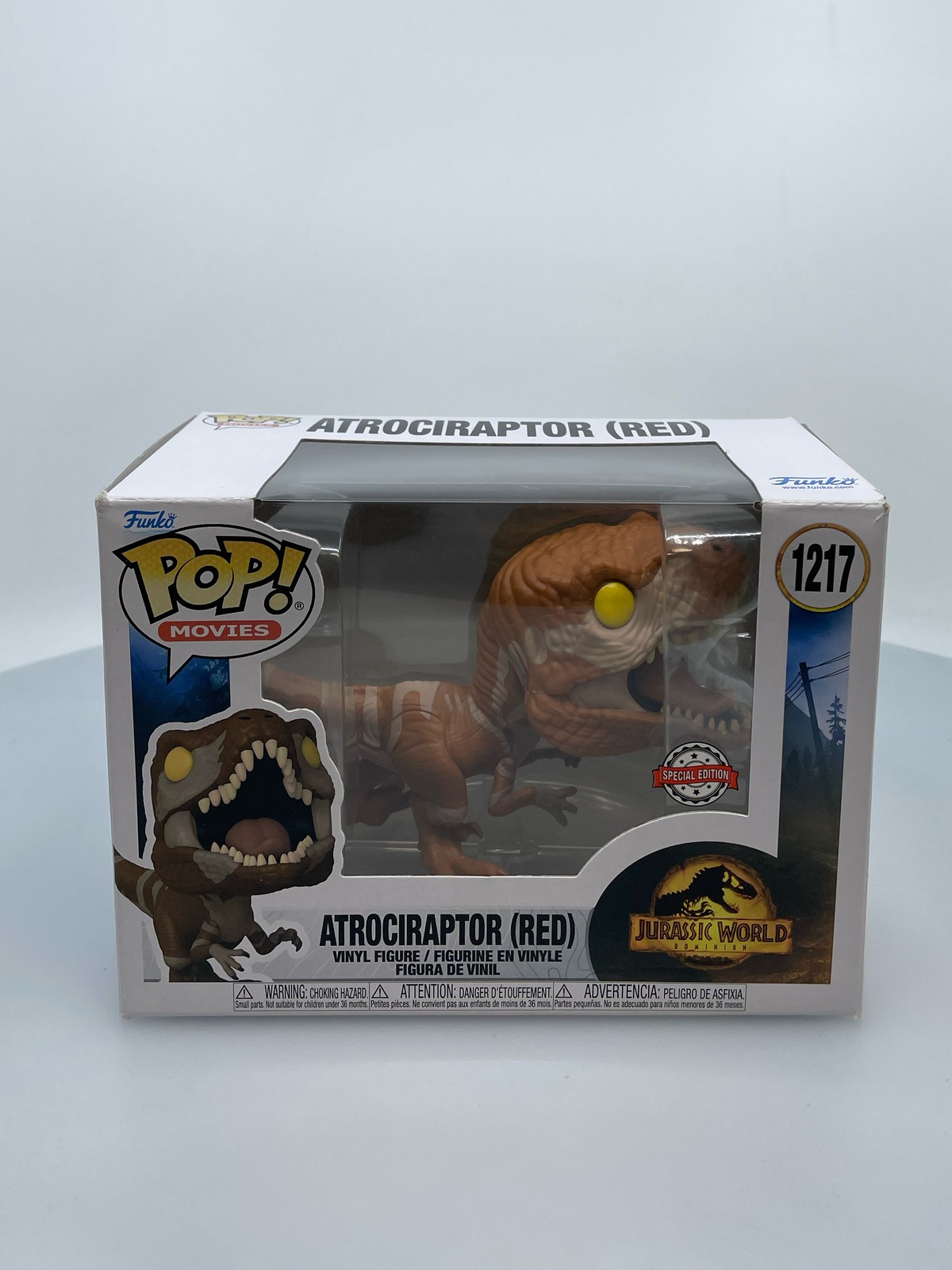 Atrociraptor Red #1217 NOT MINT