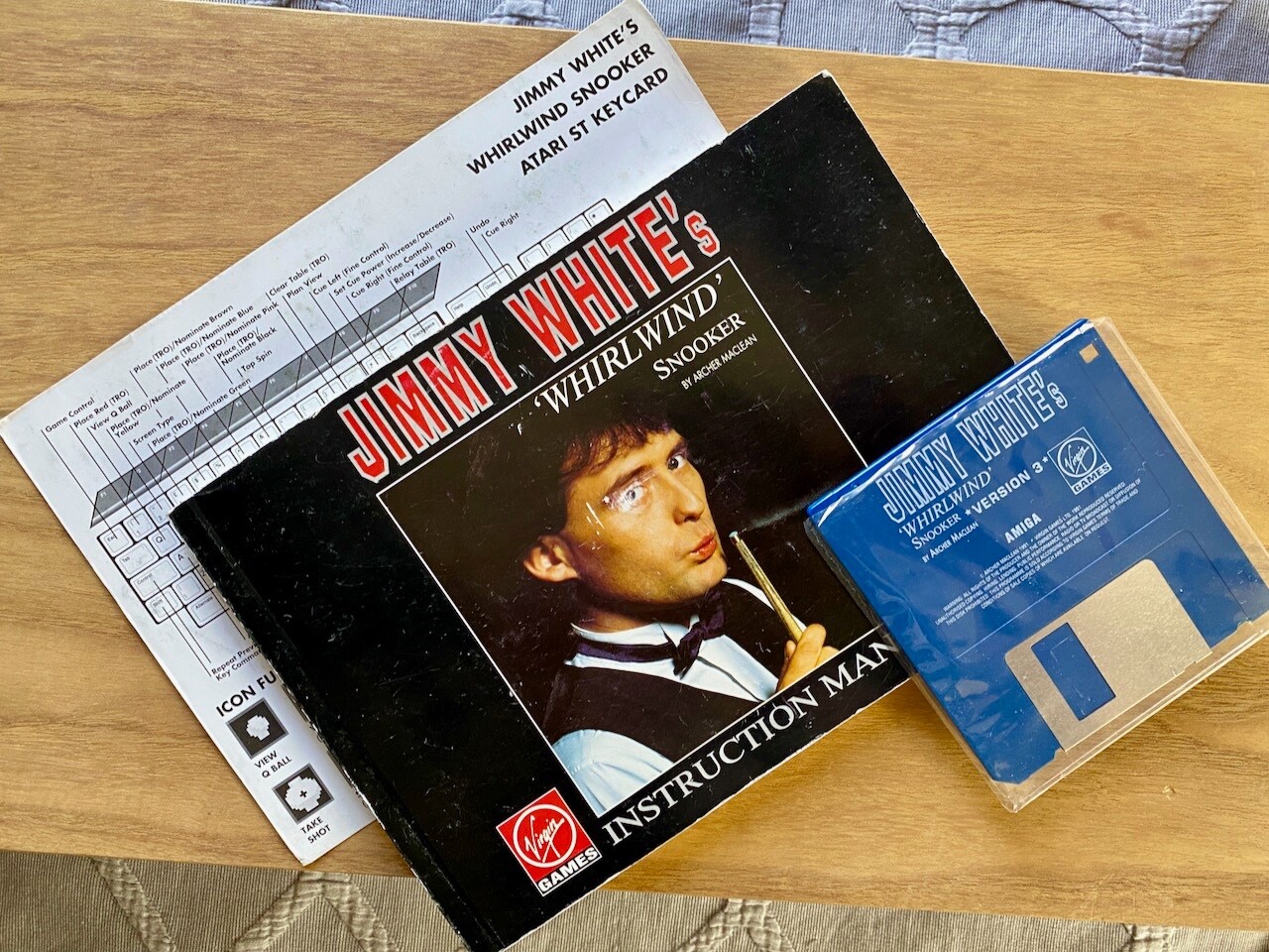Jimmy White's Whirlwind Snooker (Commodore Amiga, 1991) - TESTED