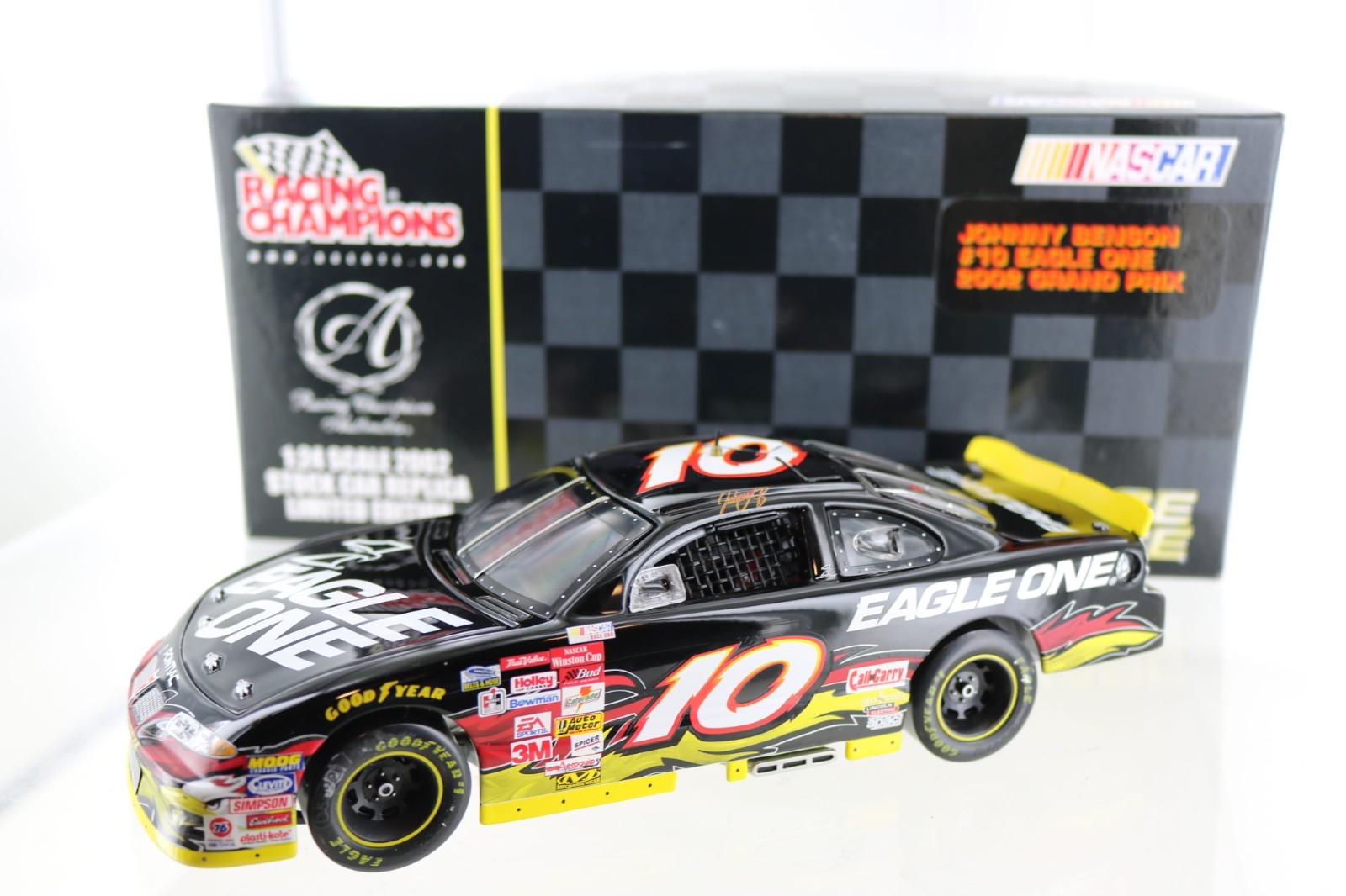 Johnny Benson #10 Eagle One 2002 Pontiac Grand Prix. 1-24th scale diecast