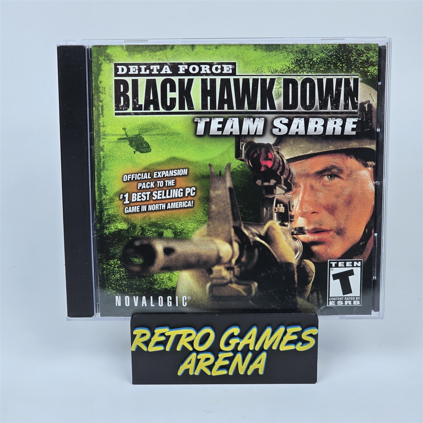 Delta Force Black Hawk Down: Team Sabre (PC CD-ROM) Jewel CIB COMPLETE