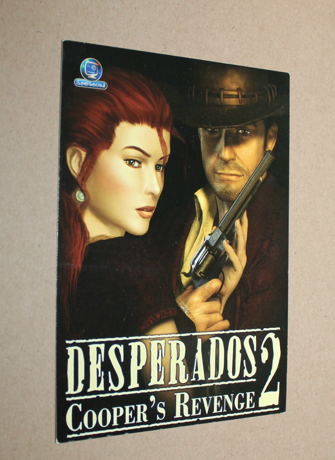 Desperados 2 Cooper's Revenge very rare Promo Postcard Post Card