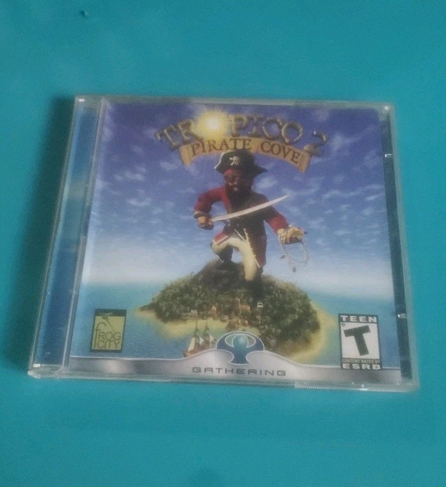 TROPICO 2 PIRATE COVE PC CD-Rom Game Strategy City Building Complete Super FUN