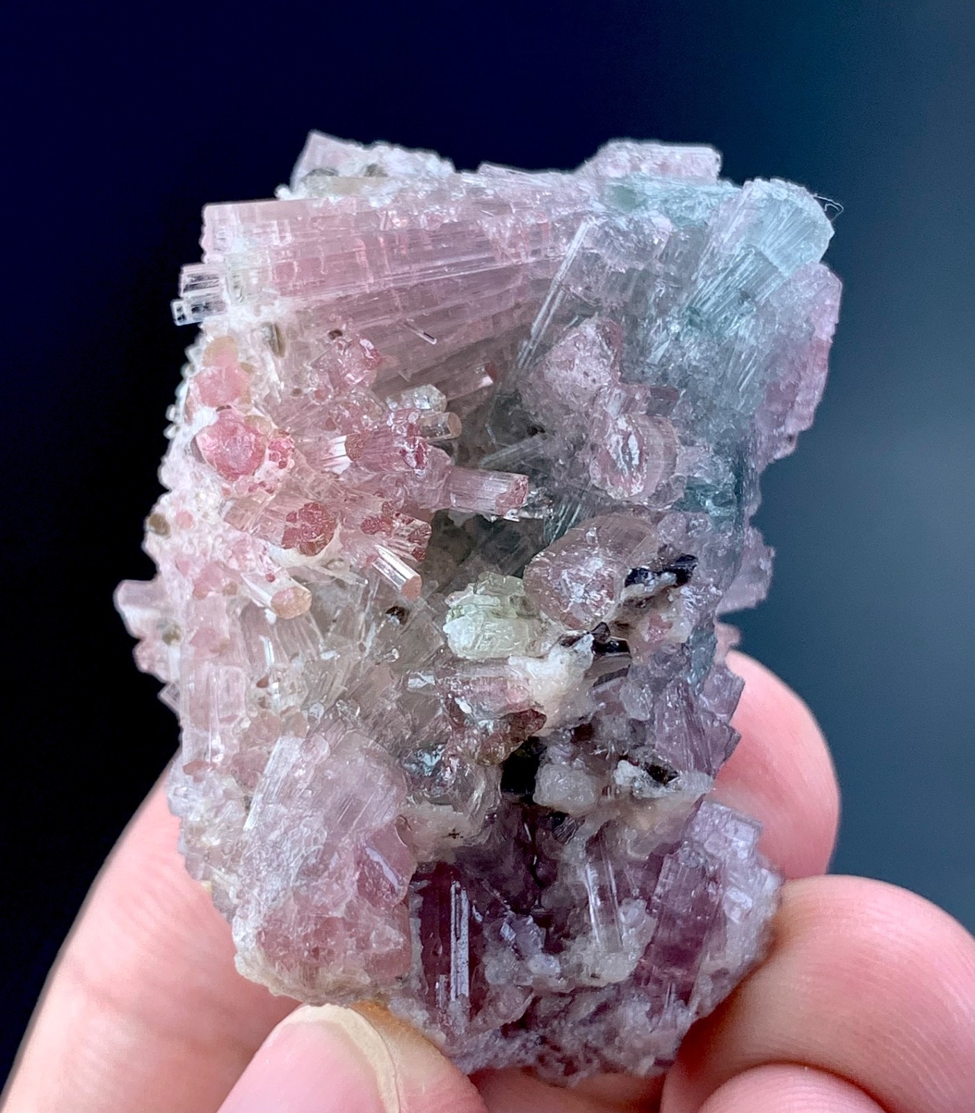 203 Carat Tourmaline Crystal Cluster Specimen From Afghanistan