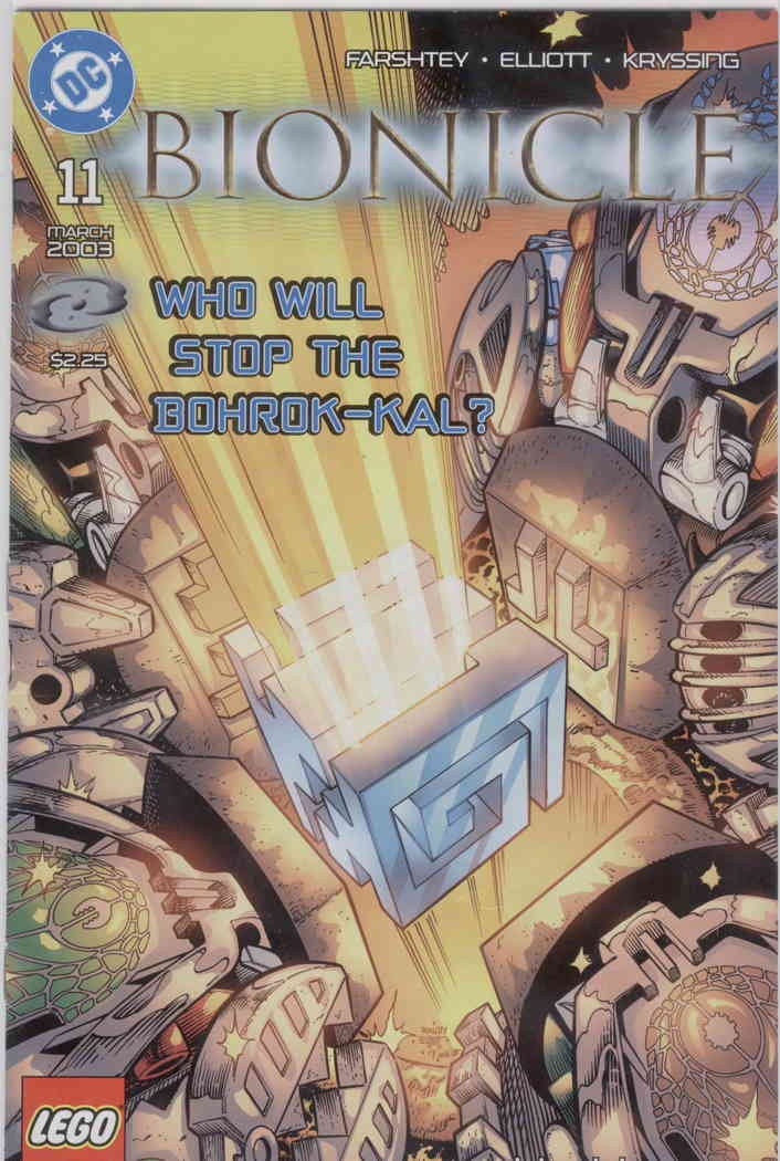 Bionicle #11 VF; DC | LEGO - w/Bag+Board