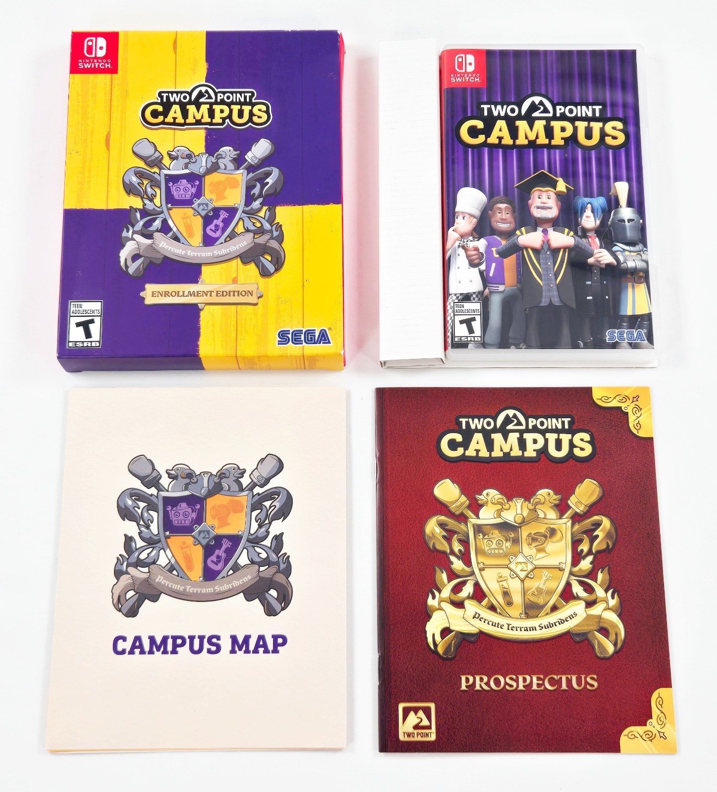 TWO POINT CAMPUS ENROLLMENT LAUNCH EDITION COMPLETE CIB 2022 Nintendo Switch