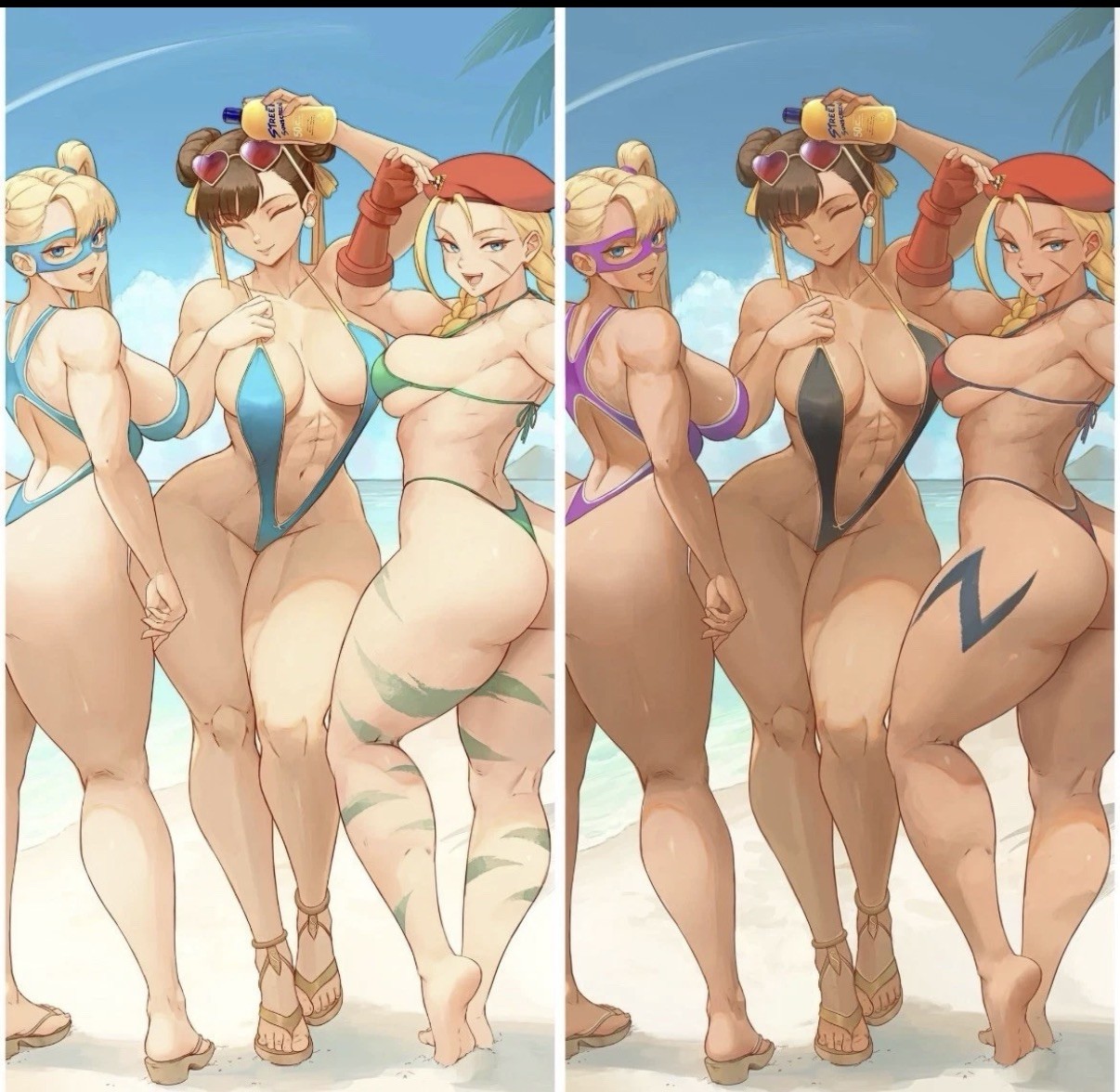 Street Fighter Swimsuit Special #1 Lesott SDCC 2026 RMC Exclusive Set