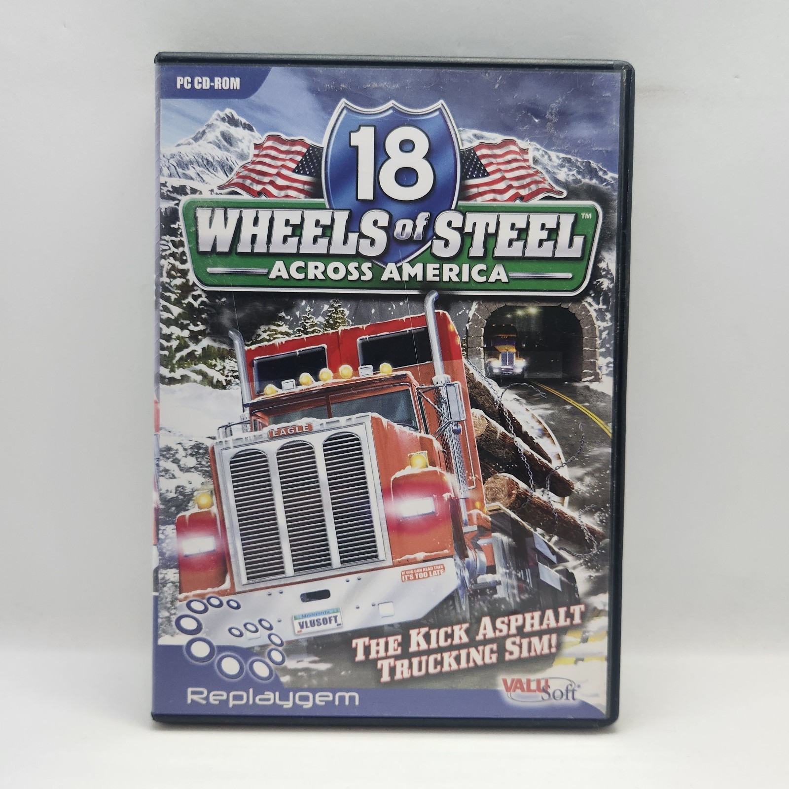 18 Wheels of Steel: Across America (2003) Truck Sim *Good Condition* PC CD-ROM