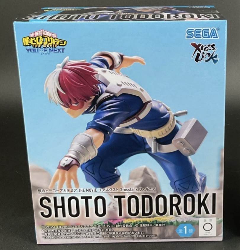 My Hero Academia THE MOVIE You\'re Next Xrosslink Shoto Todoroki Figure US SELLER